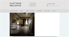 Desktop Screenshot of elliotnicks.com